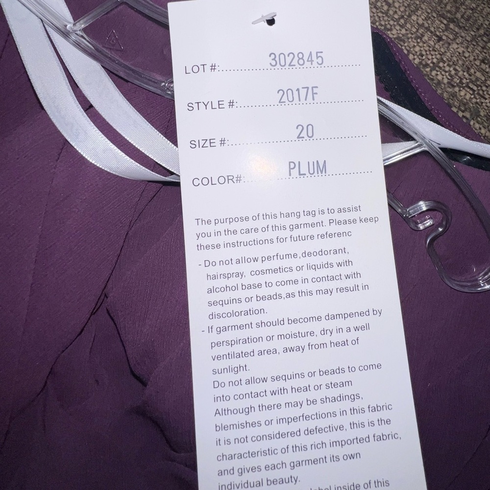 Custom catalina plum dress - Picture 9 of 11